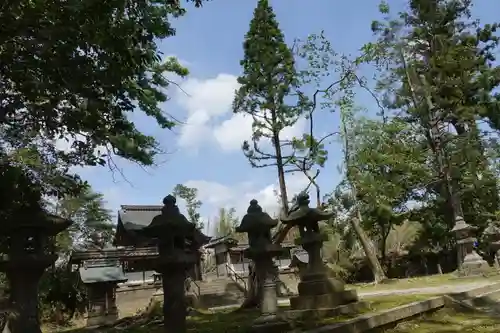 走田神社の景色