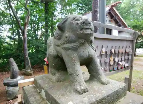 倶知安神社の狛犬