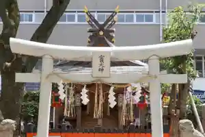 開口神社の鳥居(2019年11月27日(水) 11時53分42秒投稿)
