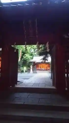 金王八幡宮の山門・神門