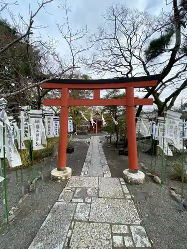 旗上弁財天社の鳥居