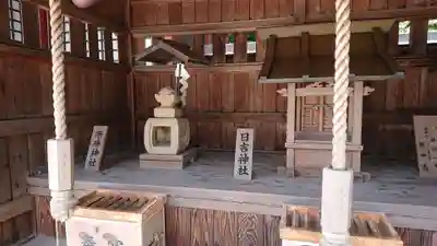 諏訪神社の末社・摂社