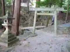 大河内神社の鳥居