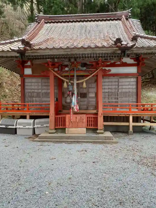 尾崎神社の本殿・本堂