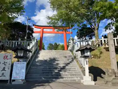 湯倉神社の七五三参