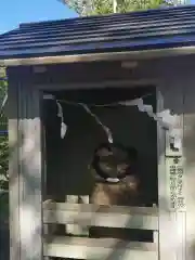 星置神社の狛犬