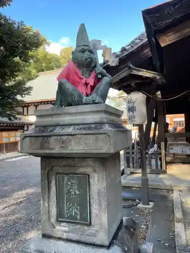 清洲山王宮　日吉神社の狛犬