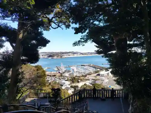 江島神社の景色