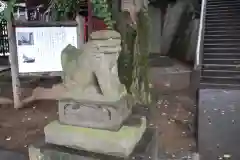 岩槻愛宕神社の狛犬