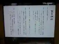 賀多神社の歴史