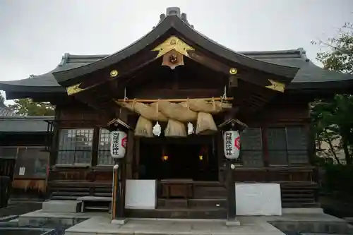 阿羅波比神社の本殿・本堂
