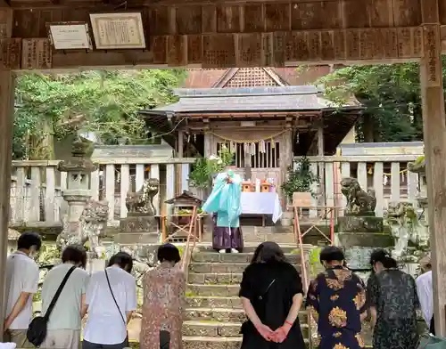 天鷹神社の本殿