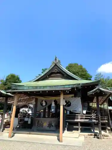 針綱神社の本殿・本堂