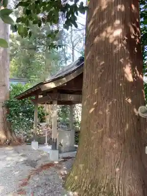 庭田神社の手水舎