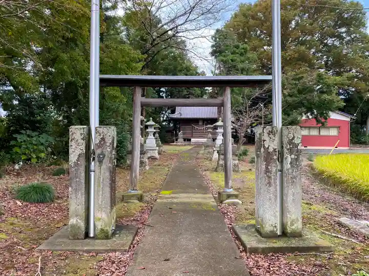 御厨神社(小曽根町)の鳥居