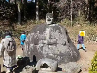 万治の石仏の仏像