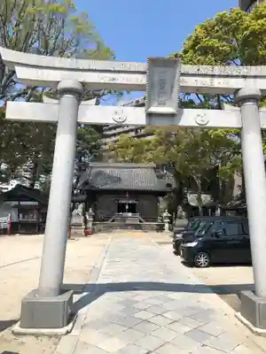 菅生神社の鳥居