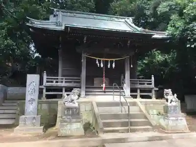 岡本八幡神社の本殿・本堂