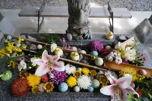 滑川神社 - 仕事と子どもの守り神の手水