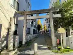 江島杉山神社の鳥居