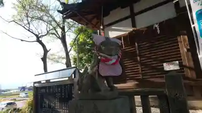 玉田神社の狛犬