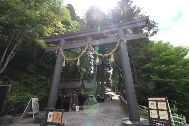 戸隠神社中社の鳥居