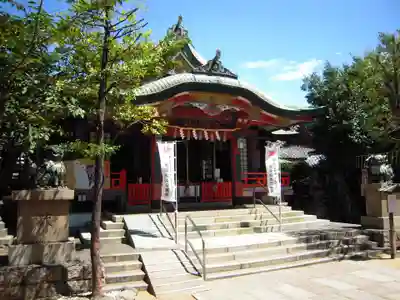阿倍王子神社の本殿・本堂