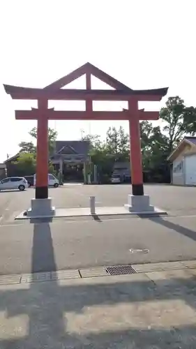 大地主神社の鳥居