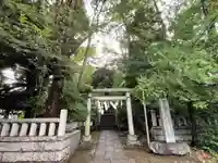 経堂天祖神社の鳥居