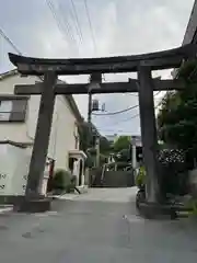 白山神社の鳥居