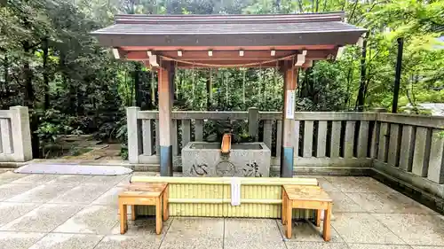 福徳神社（芽吹稲荷）の手水舎