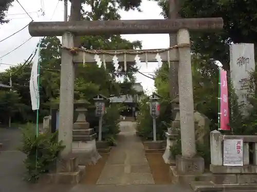 御霊神社の鳥居