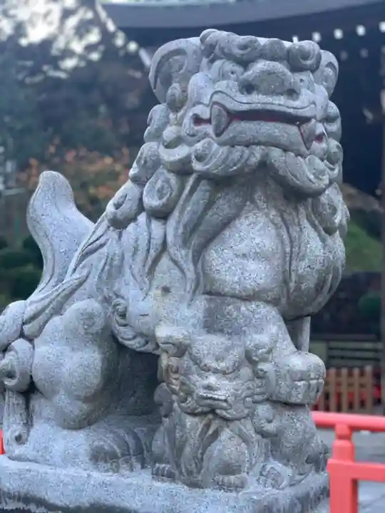 白幡八幡大神の狛犬