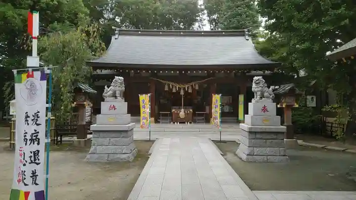 新田神社の本殿・本堂