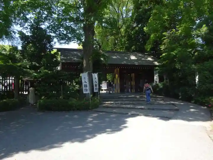 阿佐ヶ谷神明宮の山門・神門