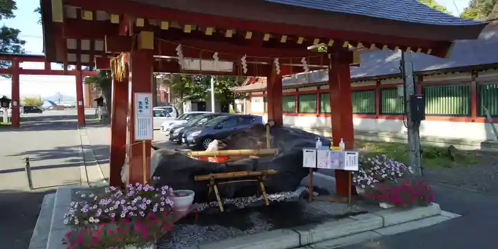 北海道護國神社の手水舎