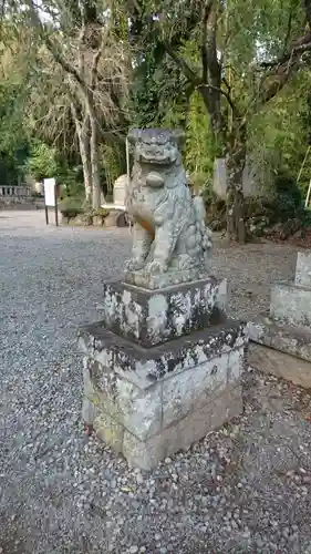 伊豆山神社の狛犬