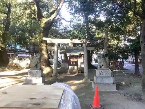 真清田神社の鳥居