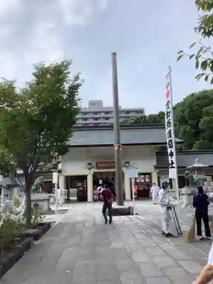愛知縣護國神社の本殿・本堂