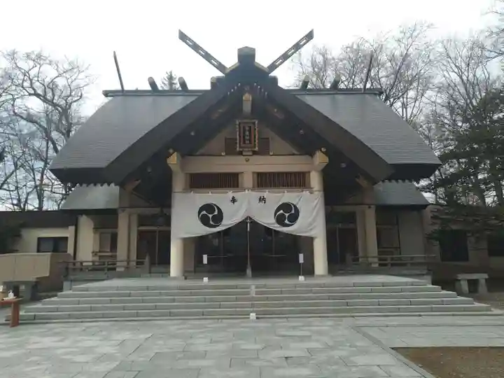 帯廣神社の本殿・本堂