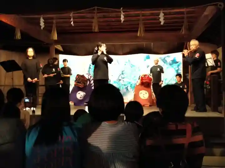 阿智神社のお祭り