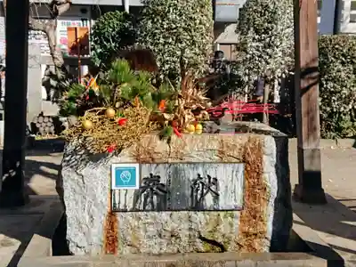 柏神社の手水舎