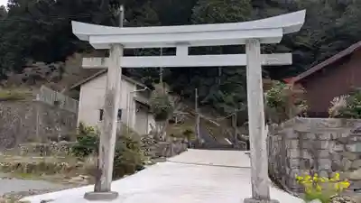 天一神社の鳥居