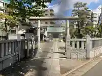 小島八幡神社の鳥居