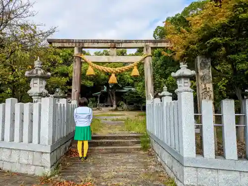 神明社（小牧神明社）の鳥居