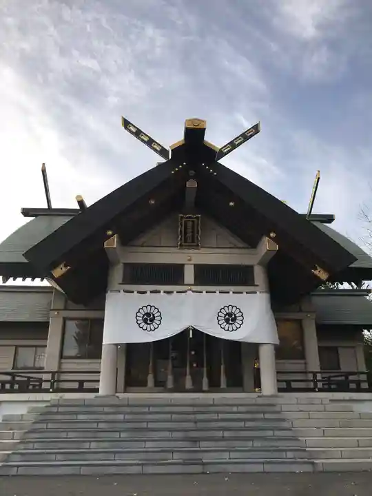 篠路神社の本殿・本堂
