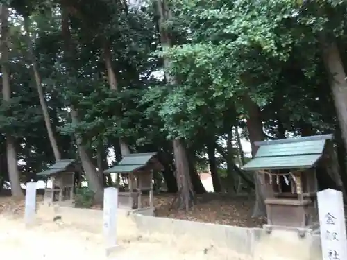 大岡白山神社の末社