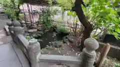 王子稲荷神社の庭園