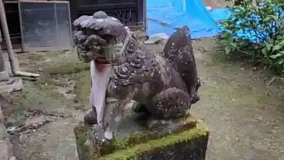 御嶽神社の狛犬