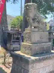 八枝神社の狛犬